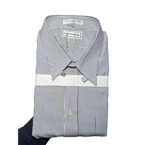 Paul Fredrick Finest Two Ply Cotton Pinpoint Shirt